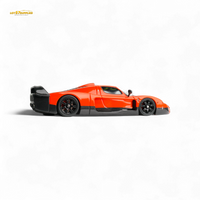 YM Model Maserati MC12 Stradale Corsa 2-Tone Orange 1:64