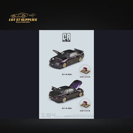 Cool ART Nissan Skyline GT-R R34 Purple 1:64