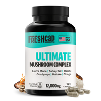 Organic Mushroom Complex Supplement Capsules