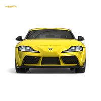 OM Model Toyota Supra A90 Initial D Ghost in Yellow 1:64