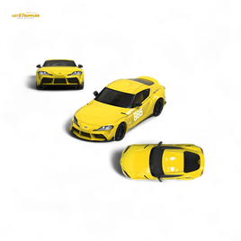 OM Model Toyota Supra A90 Initial D Ghost in Yellow 1:64