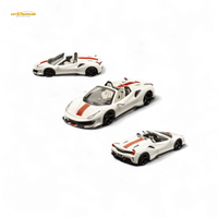 TPC Ferrari 488 Roadster Pearl White 1:64