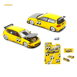 Pop Race Pandem Civic EG6 MOONEYES 1:64