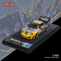 Cool Car Porsche RWB 964 BANSHEE MECHA Livery 1:64
