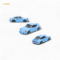 Fast Speed RWB 964 Wide-Body Duck Wing - Sky Blue 1:64