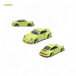 Fast Speed Rauh-Welt RWB964 Wide-Body Duck Wing Green 1:64