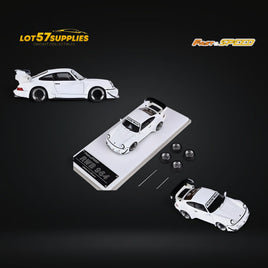 Fast Speed Porsche 964 RWB Widebody DREAMCATCHER GT Version Rear Wing in White 1:64