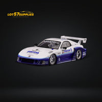 Inno64 Mazda RX-7 LBWK FD3S Blue-White 1:64