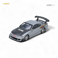 INNO64 Top Secret Silvia S15 Silver 1:64