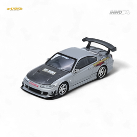 INNO64 Top Secret Silvia S15 Silver 1:64
