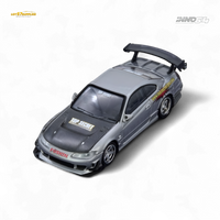 INNO64 Top Secret Silvia S15 Silver 1:64