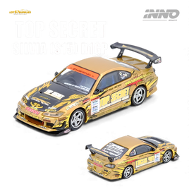 (Pre-Order) INNO64 Top Secret Silvia S15 D1GP 2004 Gold 1:64