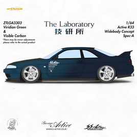 The Laboratory x ZONZO Nissan R33 Widebody ZTLGA3303 1:64