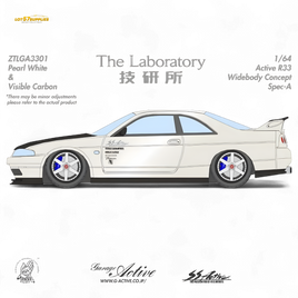 The Laboratory x ZONZO Nissan R33 Widebody ZTLGA3301 1:64