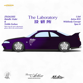 The Laboratory x ZONZO Nissan R33 Widebody ZTLGA3302 1:64