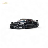 MicroTurbo 180SX Type X Metallic Black MIYABI 1:64