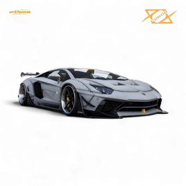 (Pre-Order) 404ERROR Lamborghini Aventador LBWK 2.0 Fighter Gray 1:64