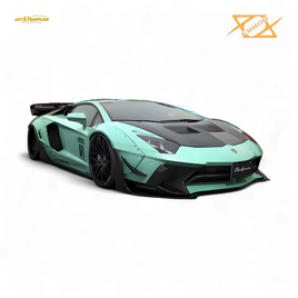 (Pre-Order) 404ERROR Lamborghini Aventador LBWK 2.0 Tiffany Blue 1:64