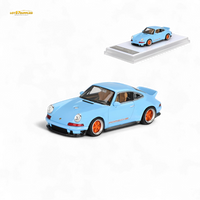 Zincit Model Porsche 911 Singer DLS Gulf Blue 1:64