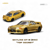 INNO64 Top Secret BNR32 GT-R 650R Gold 1:64