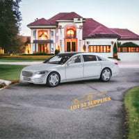 AR BOX 2021 Mercedes-Benz Maybach W223 Matte Silver 1:64