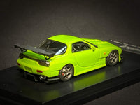 123 Hobby Mazda FD3S RX-7 Apple Green 1:64