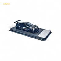 MC Nissan R35 GTR GT Matte Black Advan Liberty Walk 1:64