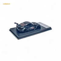 MC Nissan R35 GTR GT Matte Black Advan Liberty Walk 1:64