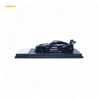 MC Nissan R35 GTR GT Matte Black Advan Liberty Walk 1:64