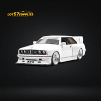 NA BMW E30 Wide-Body White 1:64