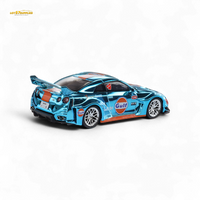 Demon King Auto LBWK Nissan GT-R R35 Chrome Gulf 1:64
