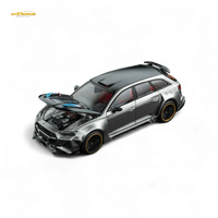 DCM Audi RS6 Wagon Silver/Gray 1:64