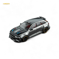 DCM Audi RS6 Wagon Silver/Gray 1:64