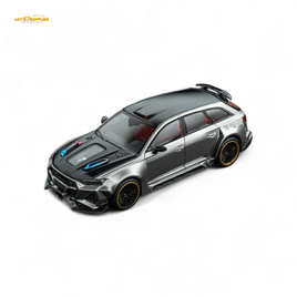 DCM Audi RS6 Wagon Silver/Gray 1:64