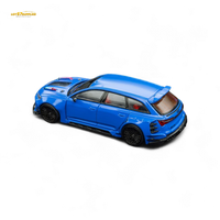 (Pre-Order) DCM Modified Audi RS6 Wagon Blue 1:64