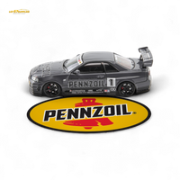Fast Speed Skyline GT-R R34 Nismo Z-Tune Pennzoil Grey 1:64