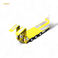 TimeMicro & Perka BENZ FLATBED TRANSPORT VEHICLE Yellow 1:64