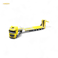 TimeMicro & Perka BENZ FLATBED TRANSPORT VEHICLE Yellow 1:64