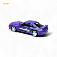 (Pre-Order) TimeMicro Skyline GT-R R32 Los Santos Drift Purple 1:64