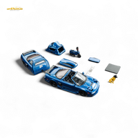 Findclassically NSX TRA Transparent Blue Full Set 1:64
