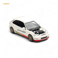 Motorhelix Honda Civic EK9 MUGEN White 1:64