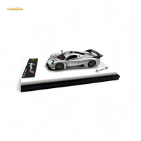 DMY Pagani Huayra R Matte Silver 1:64