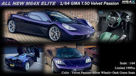 (Pre-Order) M64X GMA T.50 Velvet Passion 1:64