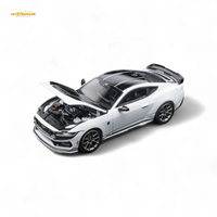 DCM Mustang Dark Horse Crystal White 1:64