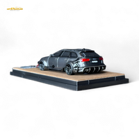 Qidian Model Audi RS6 Avant (C7) Gungrey 1:64