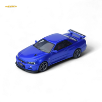 Focal Horizon Skyline GT-R R34 V-SPEC-II Bayside Blue 1:64