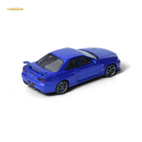 Focal Horizon Skyline GT-R R34 V-SPEC-II Bayside Blue 1:64