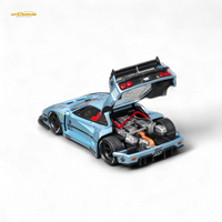 Star Model Ferrari F40 LB-Works WideBody Ice Blue 1:64