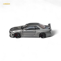 Fuji Skyline R34 GT-R Nismo Z-Tune Gun Grey 1:64