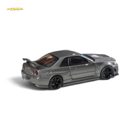 Fuji Skyline R34 GT-R Nismo Z-Tune Gun Grey 1:64